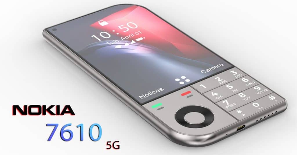 Especificações do Nokia 7610 5G 2025: 16 GB de RAM, câmeras de 108 MP!