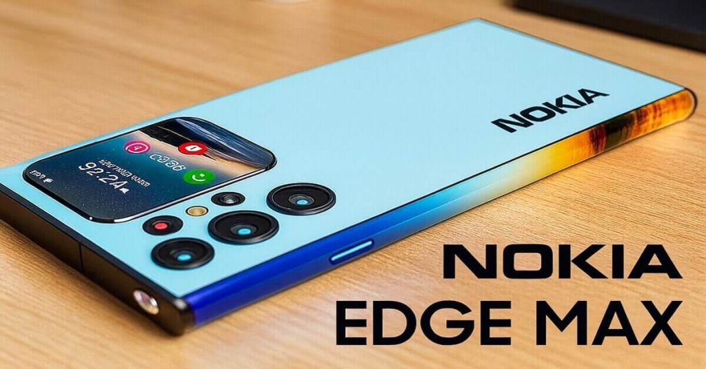 Especificações do Nokia Edge Max 2025: câmeras de 200 MP, bateria de 10.800 mAh!