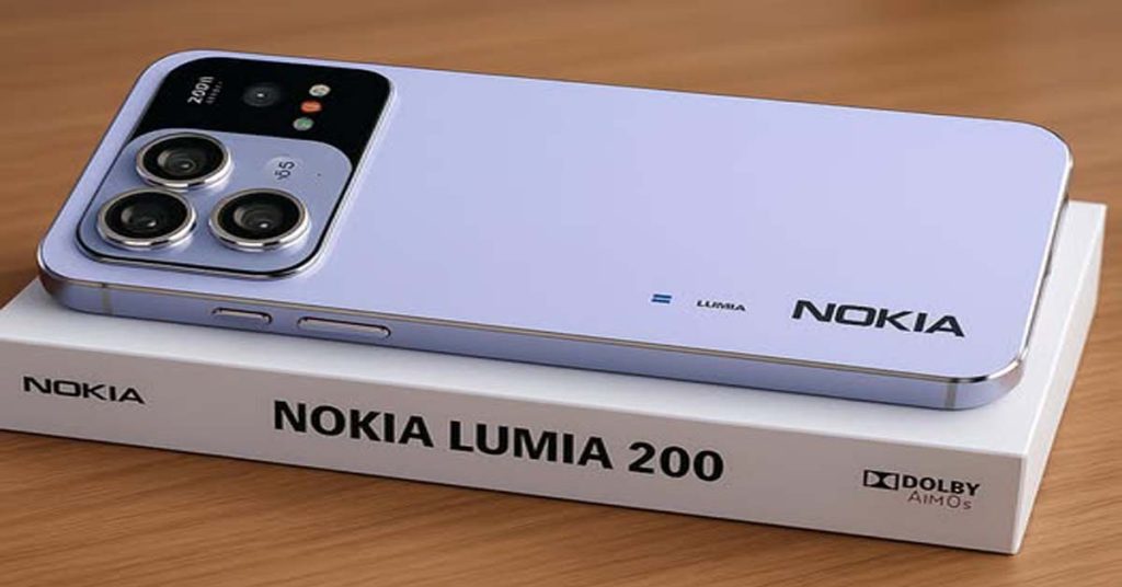 Especificações do Nokia Lumia 200 5G: 18 GB de RAM, bateria de 8500 mAh!