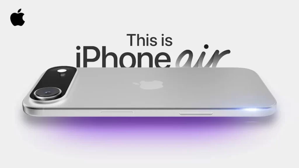 iPhone Air: o iPhone ultrafino da Apple chega com câmeras de 48 MP e 8 GB de RAM!