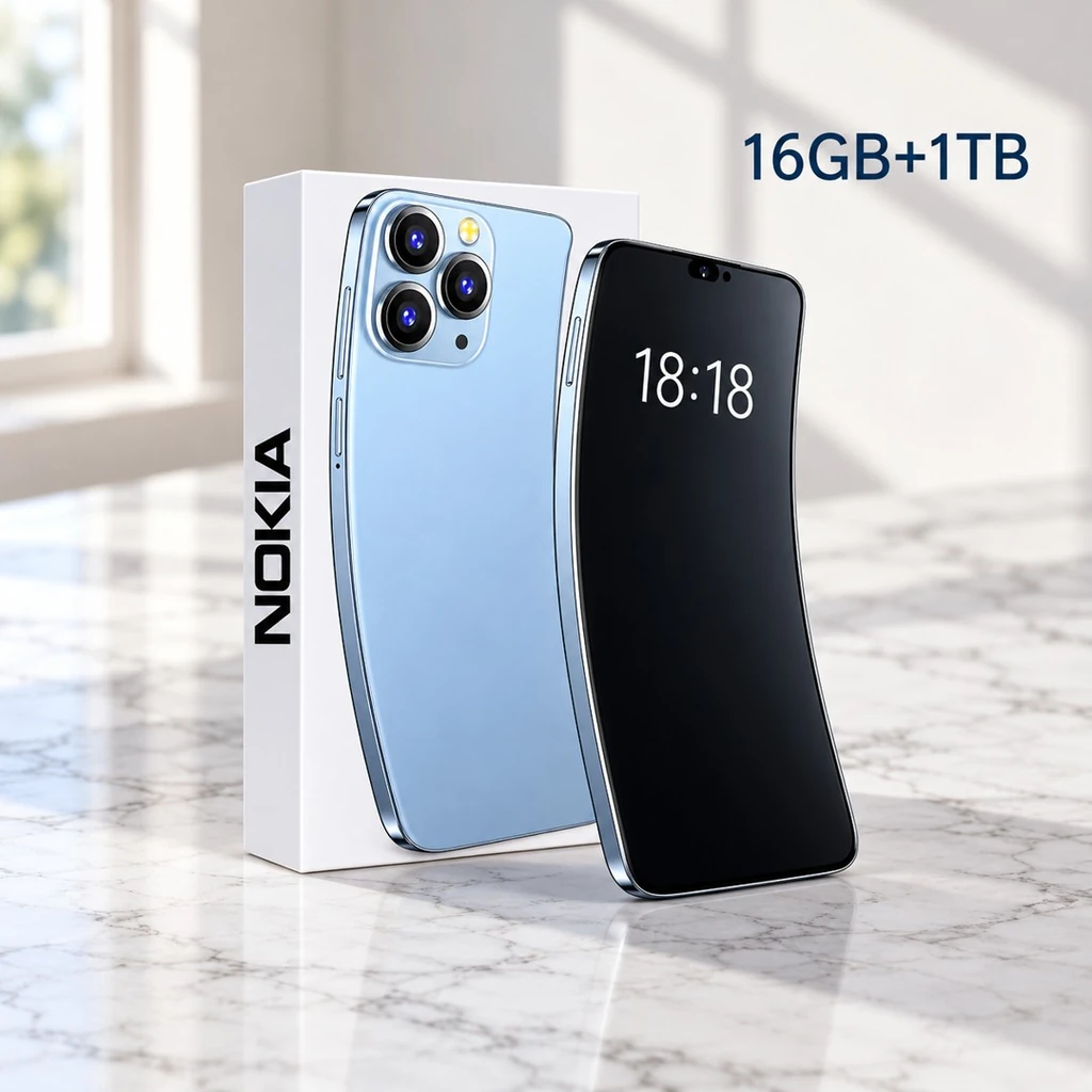 Nokia Curve Max 2026 — Especificações: 200MP e 17800mAh!