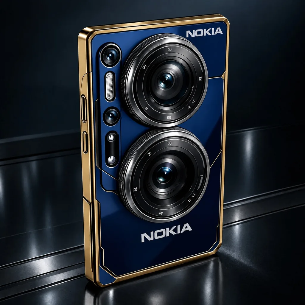 Nokia Periscope Ultra 2026 Especificações: câmeras de 200MP e bateria de 17800mAh!