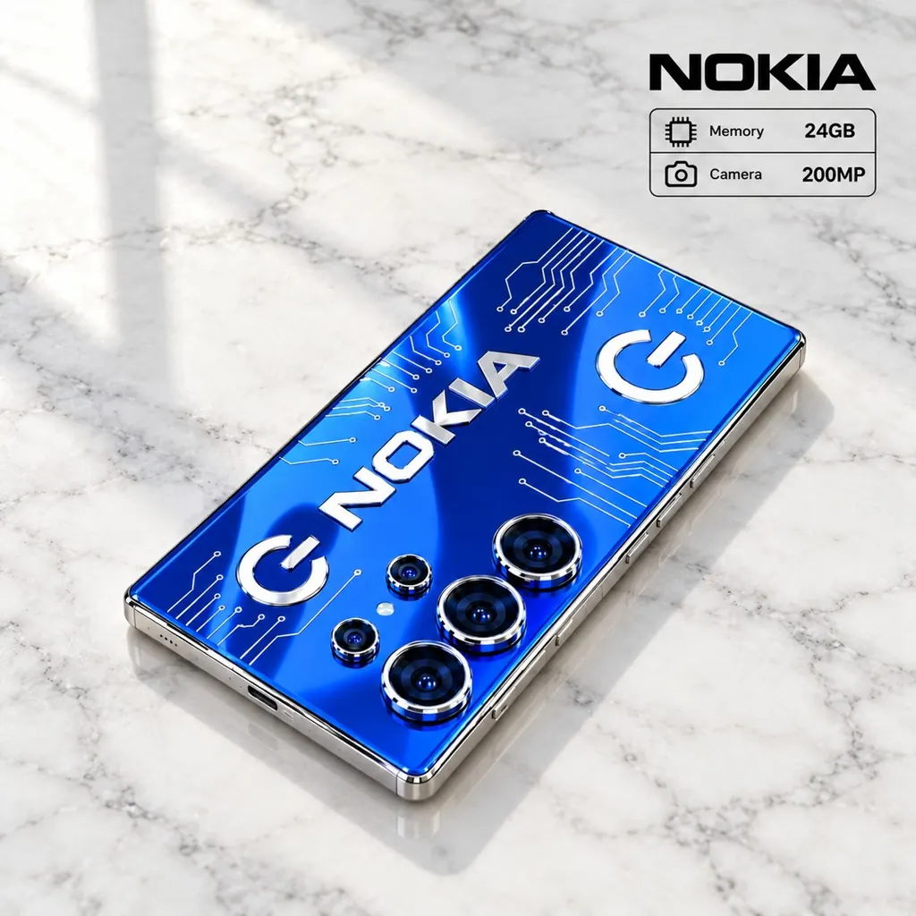 Nokia Zoom Max 2026 Especificações: 24GB de RAM e câmera de 200MP!